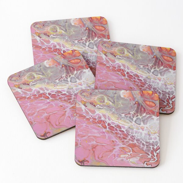 Item preview, Pink White Abstract Act designed and sold by BEyourself be.