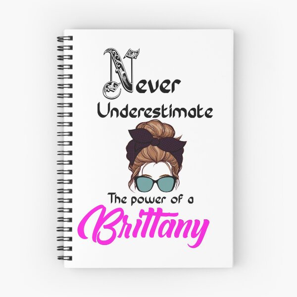 Item preview, Never underestimate the power of a Brittany  designed and sold by Designs Of all kinds.