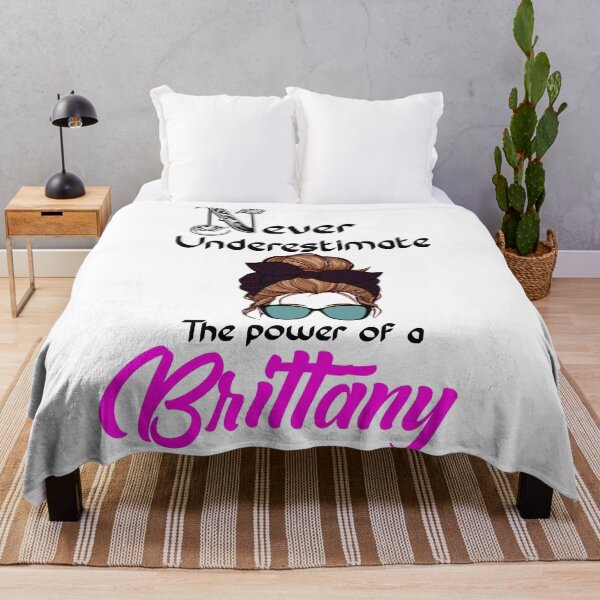 Item preview, Never underestimate the power of a Brittany  designed and sold by Designs Of all kinds.