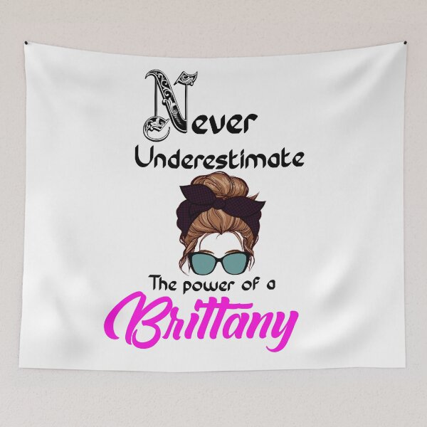 Item preview, Never underestimate the power of a Brittany  designed and sold by Designs Of all kinds.