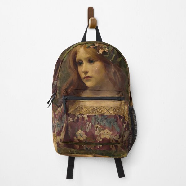 Item preview, Portrait de Jeune Femme by Elisabeth Sonrel designed and sold by IndieArtDream.