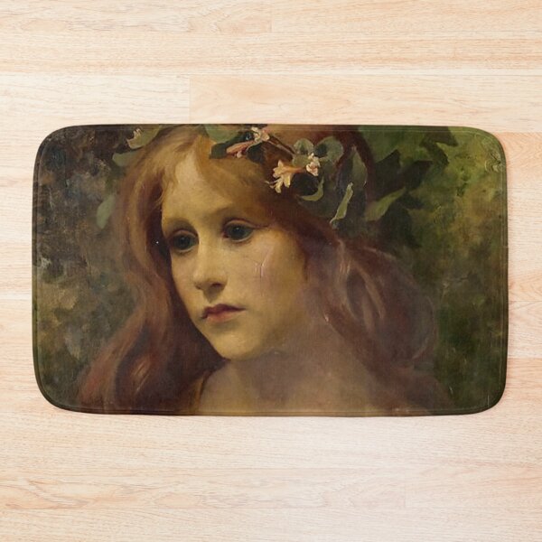 Item preview, Portrait de Jeune Femme by Elisabeth Sonrel designed and sold by IndieArtDream.