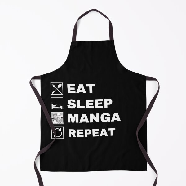 Item preview, Eat sleep manga repeat designed and sold by Hoetoons.