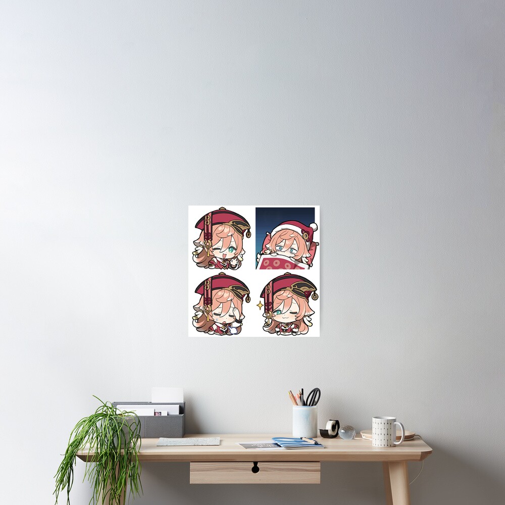 Chibi Yanfei Genshin Impact Poster For Sale By Bryanlsx89 Redbubble 5194