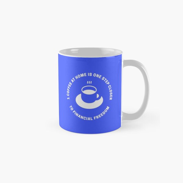 Coffee At Home - Blue Classic Mug