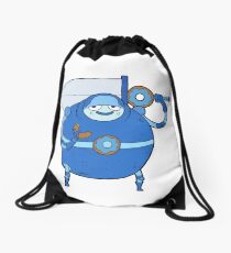 The Blueberry Knight Drawstring Bag