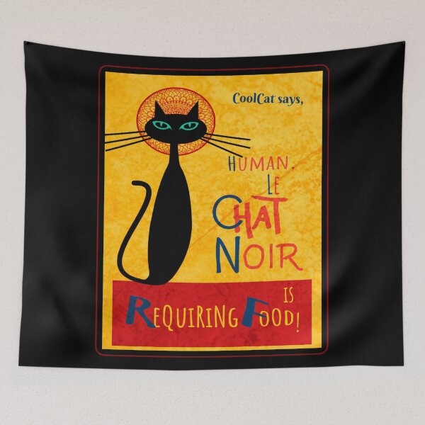Item preview, Cool Cat Goes to Paris designed and sold by RoGoArt.