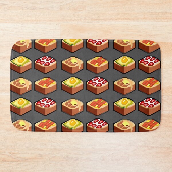 Item preview, I Love Toasts Pixel - Foodies designed and sold by gambarin-art.