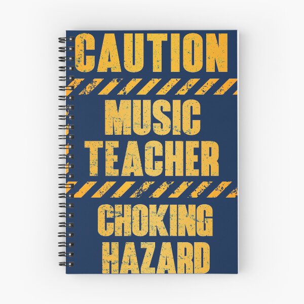 Item preview, Caution: Music Teacher.  Choking Hazard designed and sold by HappySchnapper.