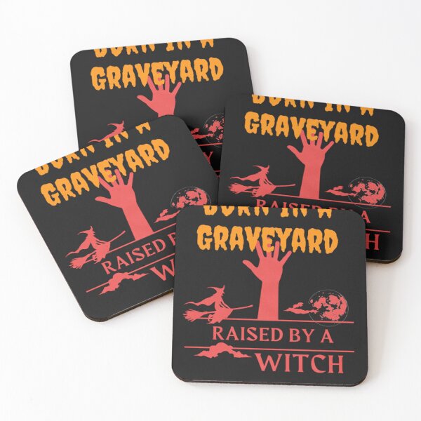 Item preview, born in a graveyard raised by a witch designed and sold by caphatshirt.