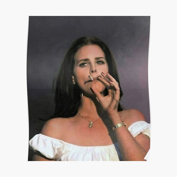 Lana Fumer Fille Poster