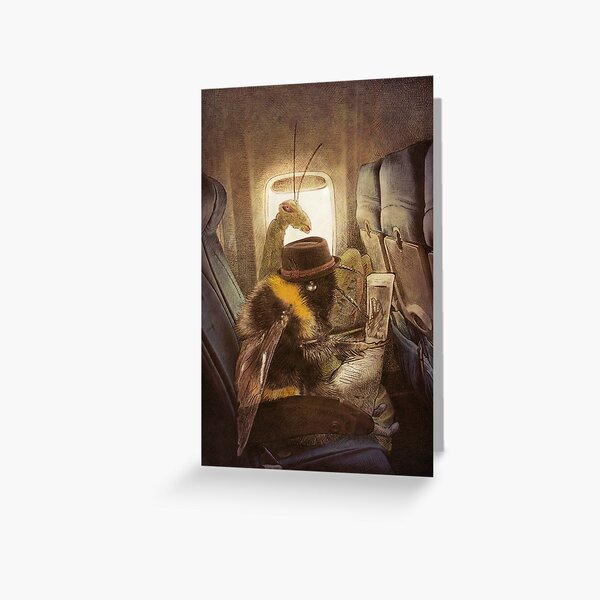 Flight of the Bumblebee Greeting Card