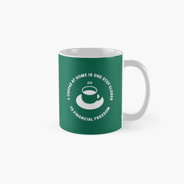Coffee At Home - Green Classic Mug