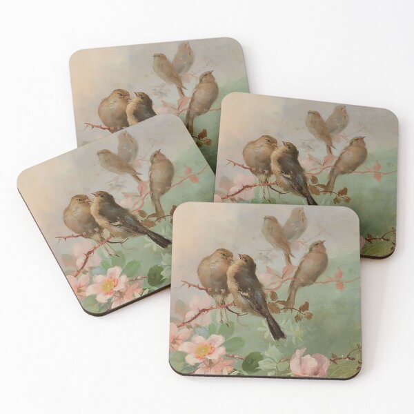 Item preview, Aves y Flores (detail) by Aurelio Tolosa designed and sold by IndieArtDream.