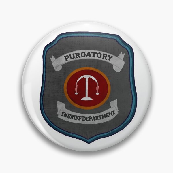 Item preview, Purgatory Police Dept. Badge designed and sold by Harper-06.