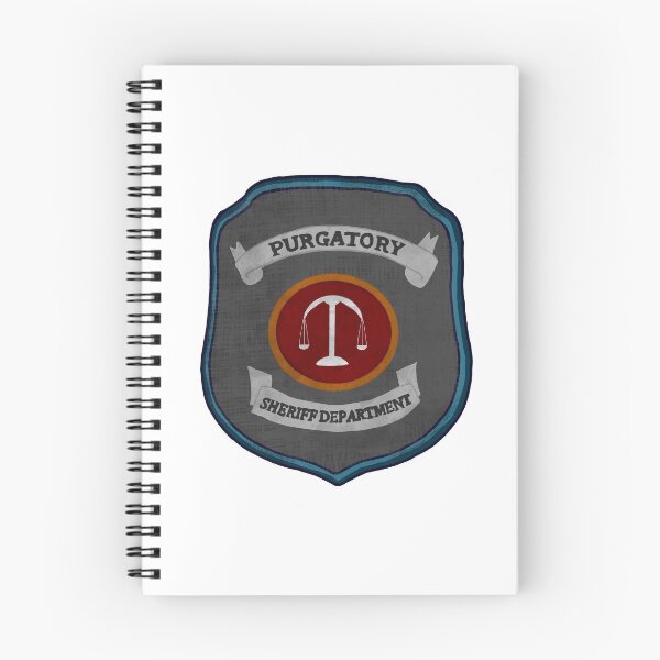 Item preview, Purgatory Police Dept. Badge designed and sold by Harper-06.