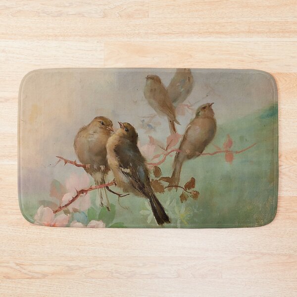 Item preview, Aves y Flores (detail) by Aurelio Tolosa designed and sold by IndieArtDream.