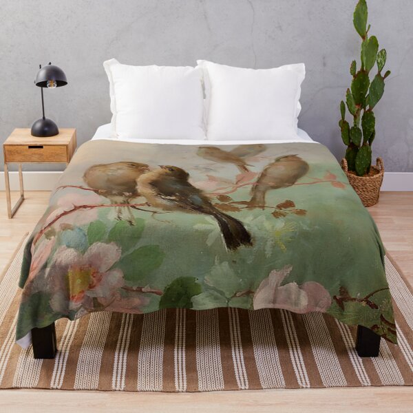 Item preview, Aves y Flores (detail) by Aurelio Tolosa designed and sold by IndieArtDream.
