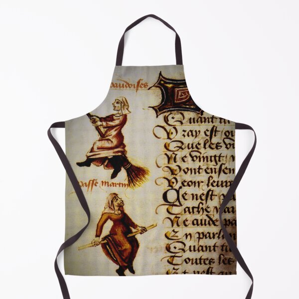 Item preview, Medieval Witches on Brooms designed and sold by moonofabundance.
