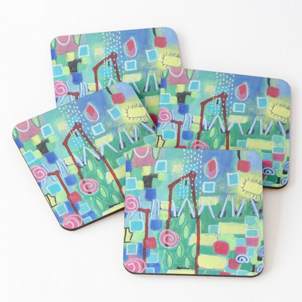 Item preview, Rose Arbour Abstract designed and sold by karenpiercyart.