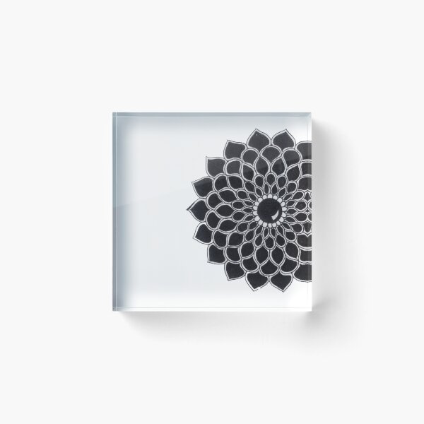 Item preview, Black Mandala  designed and sold by artesiaKT.
