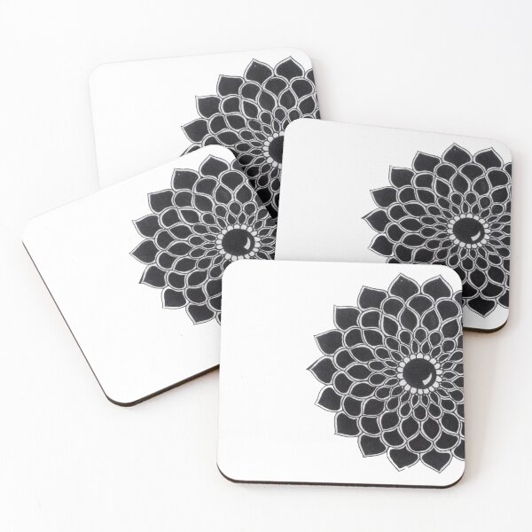 Item preview, Black Mandala  designed and sold by artesiaKT.