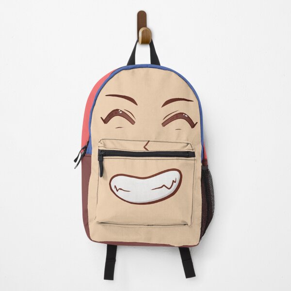 Item preview, Happy eyes, grinning sharp teeth. Kawaii anime smirking face. designed and sold by yashik.