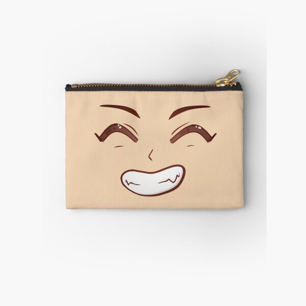 Item preview, Happy eyes, grinning sharp teeth. Kawaii anime smirking face. designed and sold by yashik.