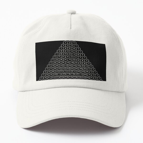 Pascal's Triangle is a triangular array of the binomial coefficients Dad Hat