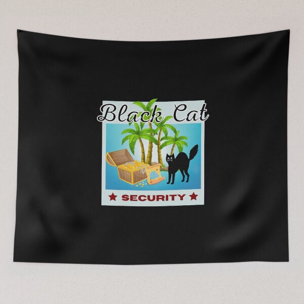 Item preview, Black Cat Security designed and sold by TreasureTime.