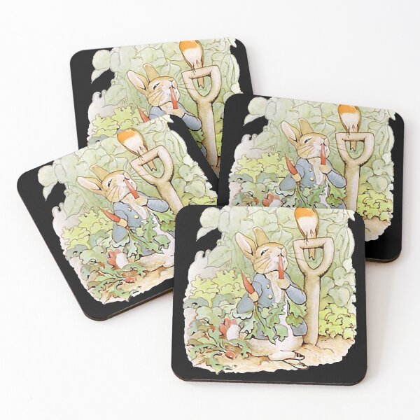 Item preview, Peter Rabbit eating carrots designed and sold by HOLISTXNATURAL.