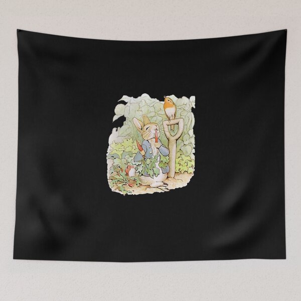 Item preview, Peter Rabbit eating carrots designed and sold by HOLISTXNATURAL.