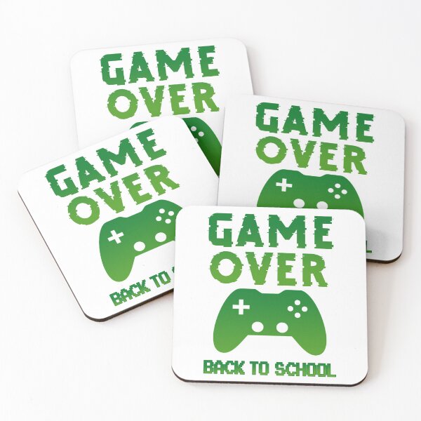 Item preview, Game Over Back to school | Gaming back to school designed and sold by DynastyArt.