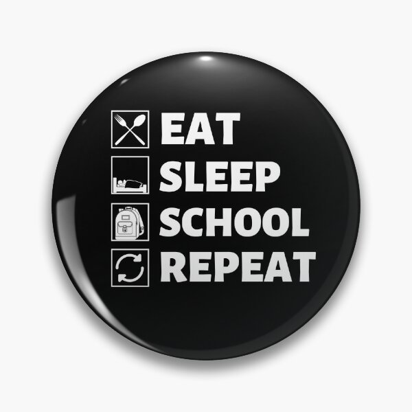 Item preview,  sleep school repeat designed and sold by Hoetoons.