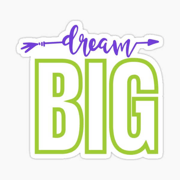 Item preview, Dream Big Motivation Inspiration designed and sold by Taleahsdesigns.