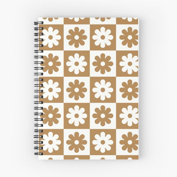 Item preview, sixties floral checkerboard pattern designed and sold by megcoooper.