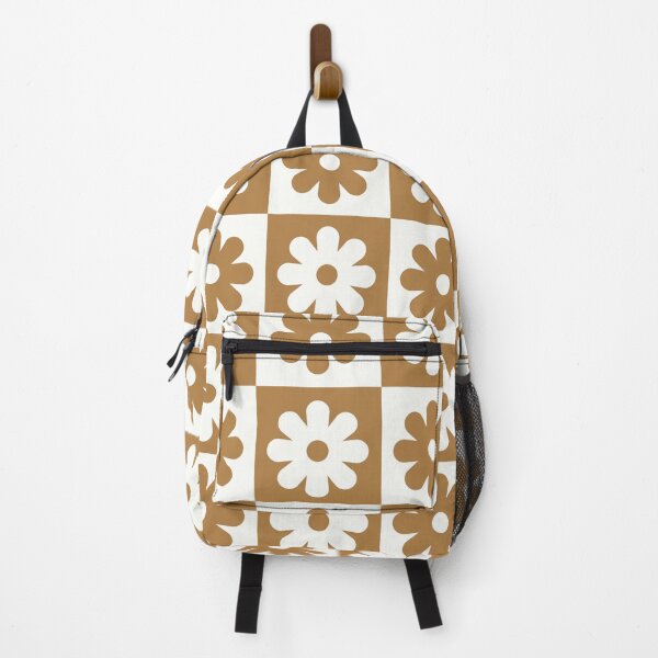 Item preview, sixties floral checkerboard pattern designed and sold by megcoooper.