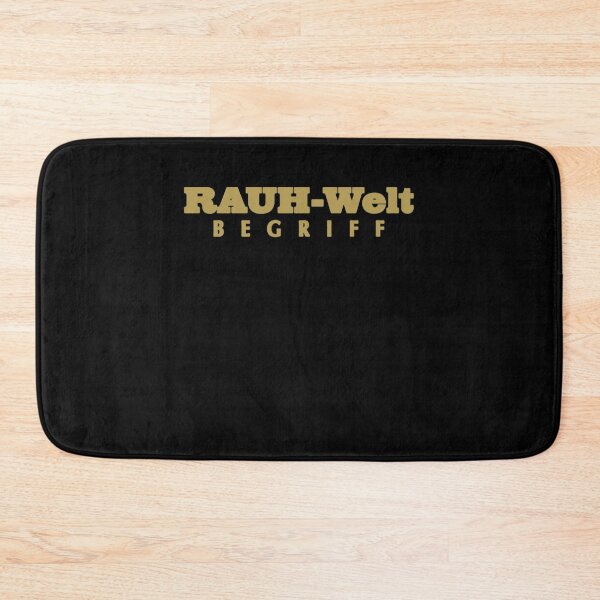 Item preview, RWB Rauh Welt Begriff Gold Logo designed and sold by HOLISTXNATURAL.