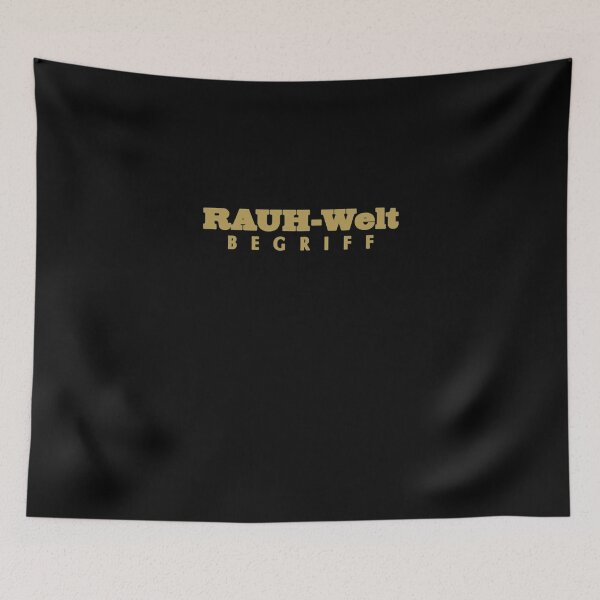 Item preview, RWB Rauh Welt Begriff Gold Logo designed and sold by HOLISTXNATURAL.
