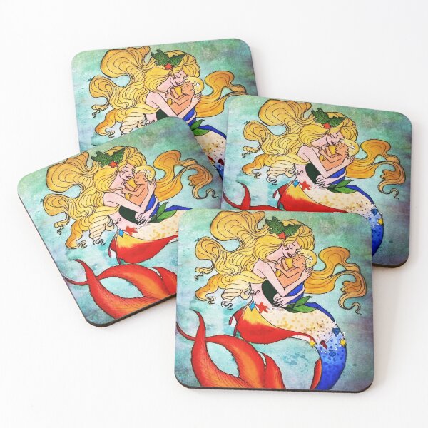 Item preview, Super Hero Mermaid designed and sold by LataArtStudio.