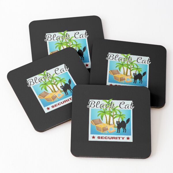 Item preview, Black Cat Security designed and sold by TreasureTime.