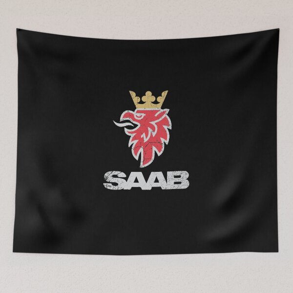 Item preview, SAAB Vintage Grunge Logo designed and sold by HOLISTXNATURAL.