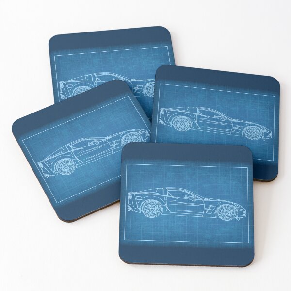Item preview, Chevrolet Corvette C6 Z06 Blueprint designed and sold by JDM Guyvit.