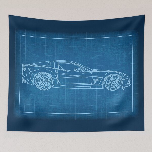 Item preview, Chevrolet Corvette C6 Z06 Blueprint designed and sold by JDM Guyvit.