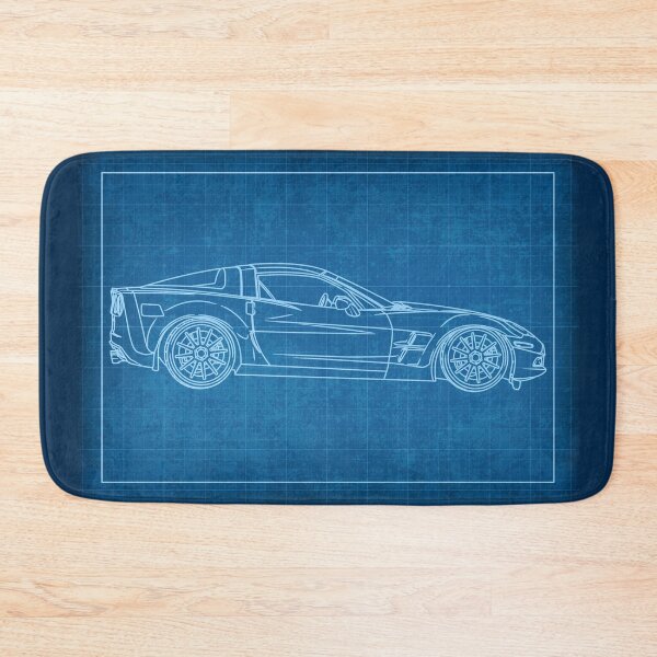 Item preview, Chevrolet Corvette C6 Z06 Blueprint designed and sold by JDM Guyvit.