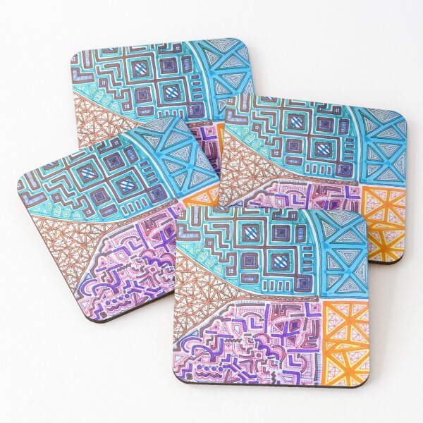 Item preview, Color Contrast ADHD Doodle designed and sold by -poetess-.
