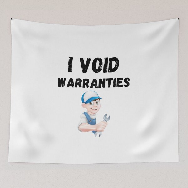 Item preview, I void warranties | mechanic humour designed and sold by teez4dayz.