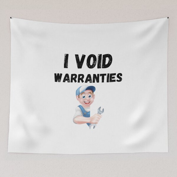 Item preview, I void warranties | mechanic humour designed and sold by teez4dayz.