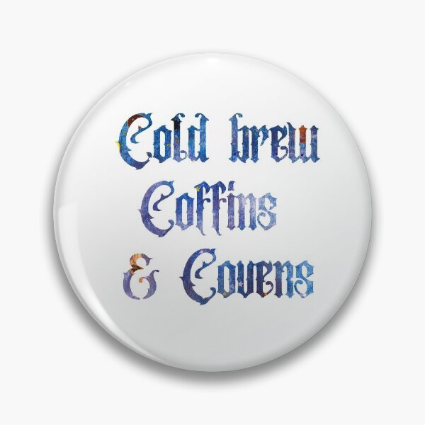 Item preview, Halloween Shirt Cold Brew, Coffins & Covens Shirt Halloween Outfit Fall Shirt designed and sold by Bold Habit Co..