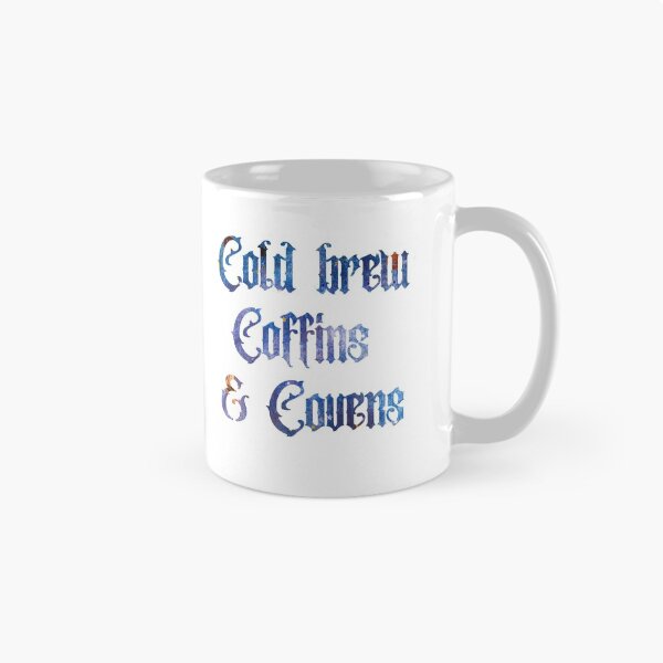 Item preview, Halloween Shirt Cold Brew, Coffins & Covens Shirt Halloween Outfit Fall Shirt designed and sold by biwdrawing.